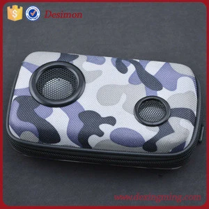 OEM factory travel mini portable speaker case bag for MP3,MP4,phones
