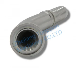 OEM Flange 30 degree elbow Hydraulic adapter nipple pipe elbow pipe fitting plumbing materials plug fitting