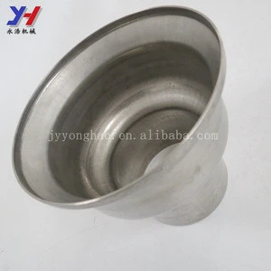 OEM ODM customized good quality stainless steel large funnel hopper for boiler spare parts