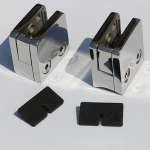OEM ODM high quality handrail accessories AISI304 / 316 stainless steel rail hanging glass clamp
