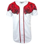 OEM Sublimation Shorts sleeves Colorful Customizer Baseball Jersey