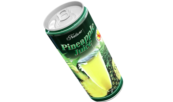 OEM&amp;ODM production Vietnam Pineapple fruit drink size 240ml cans_NFC Pineapple juice for sale