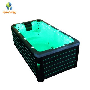 OEM/ODM luxury acrylic massage spa hot tub freestanding outdoor swim spa pool