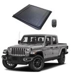 off-road accessories roller shutter retractable truck bed lid tonneau electric pickup cover great wall for gwm poer