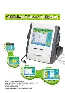 Ophthalmic Pachymeter, Optical Biometer With A Scan