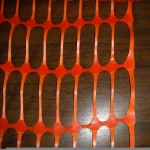 Orange Plastic snow fence/orange warning safety barrier fence/orange plastic safety fence