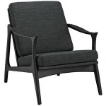 Organically Designed Mid-century Modern Style Arm Chair Living Room Furniture NO.AD1