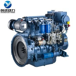 Original 4 Stroke 4 cylinder Water-cooled Marine machinery diesel engine