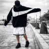 Original design fashion brand Big Logo Reversible Boa Jacket for men Sheepskin fleece tech fleece Jacket tracksuit
