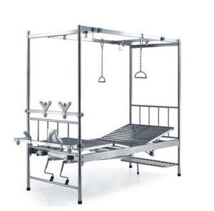 Orthopedic traction bed Multi function Stainless steel hospital bed for sale