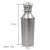 Import Outdoor Camping And Hiking Metal Sports Water Bottle 600ml 820ml Titanium Bottle With Custom Logo from China