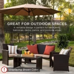 Outdoor Furniture Garden Patio Rattan Furniture Sofa Set