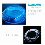 Outline lighting decoration 3mm 5mm 6mm 8mm side glow fiber optic Pool and spa decoartin fiber optic solid plastic optical fiber