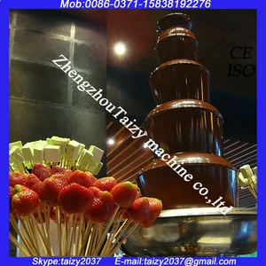 Party chocolate fountain/large chocolate fountain/chocolate fountain machine