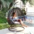 Import Patio Rattan Garden Wicker Outdoor Furniture Double Seater Outdoor Hammock Egg Hanging Swing Chair from China