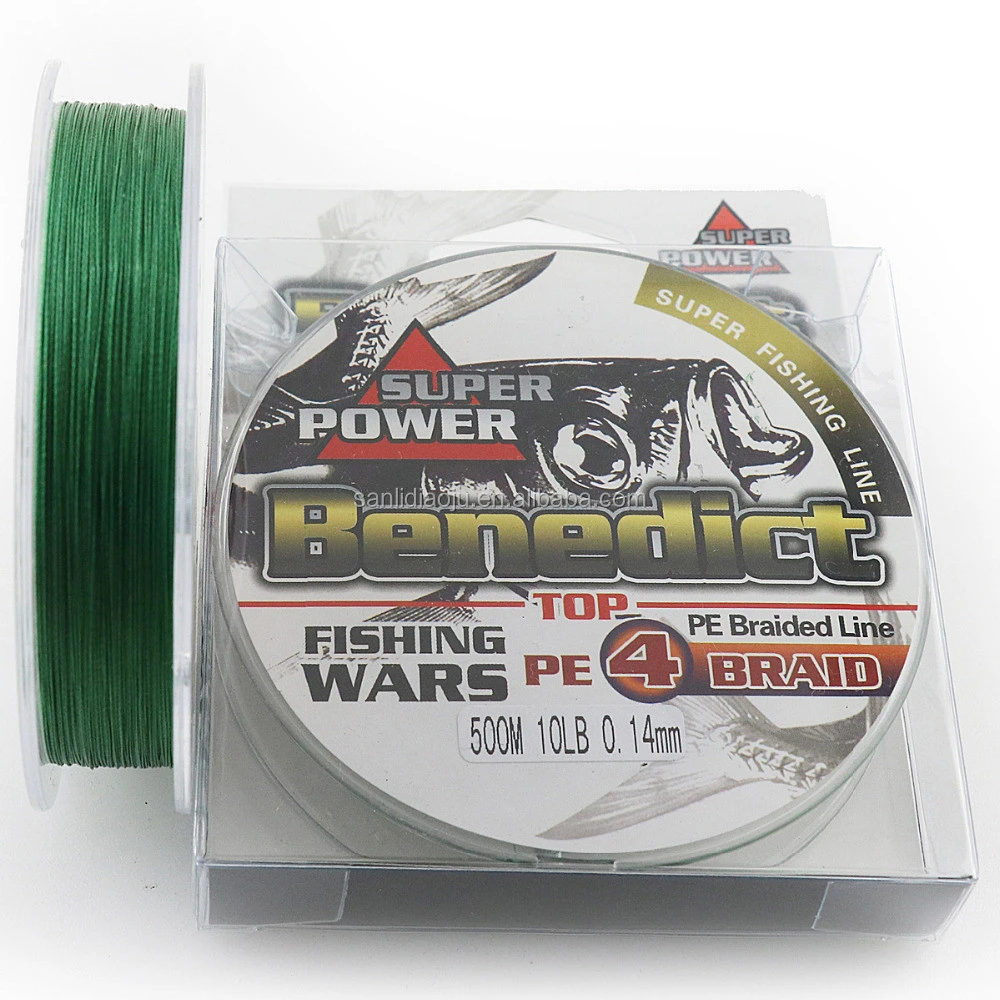 PE Braided Fishing Line 4 Strands Super Strong fly Fishing Wire 0.1-0.55mm 6-110lb