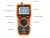 Import Peakmeter PM18 6000 Counts Digital Multimeter from China