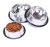 Import Pet Dog Bowls Stainless Steel Dog Bowl with No Spill Non Skid Silicone Mat  Pet Food Scoop Feeder Bowls for Feeding Dogs Cats from China