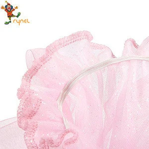 Pink Costume Dress Birthday Party Wear Skirt & Headband Fairy Baby Girls Tutu