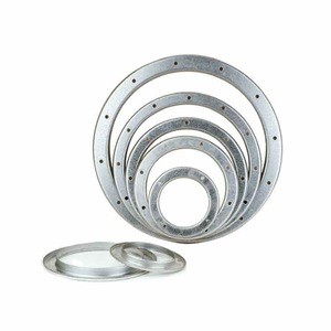 Pipe ventilation round spiral duct fan mounting flange