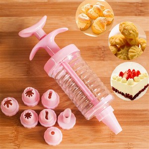 Plastic Cake Decorator Firearms Squeezing Butter Mouth Cookie Decoration Mouth Dessert Decorators Cake Tool