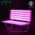 Import Plastic waterproof outdoor furnitures LED light patio benches for parks and gardens from China