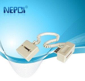 Plug to jack France telephone extension cord