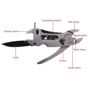 Pocket Knife Screwdriver Set Kit Wrench Jaw Spanner Repair Survival Hand Folding Pliers Multi Tools Multitool