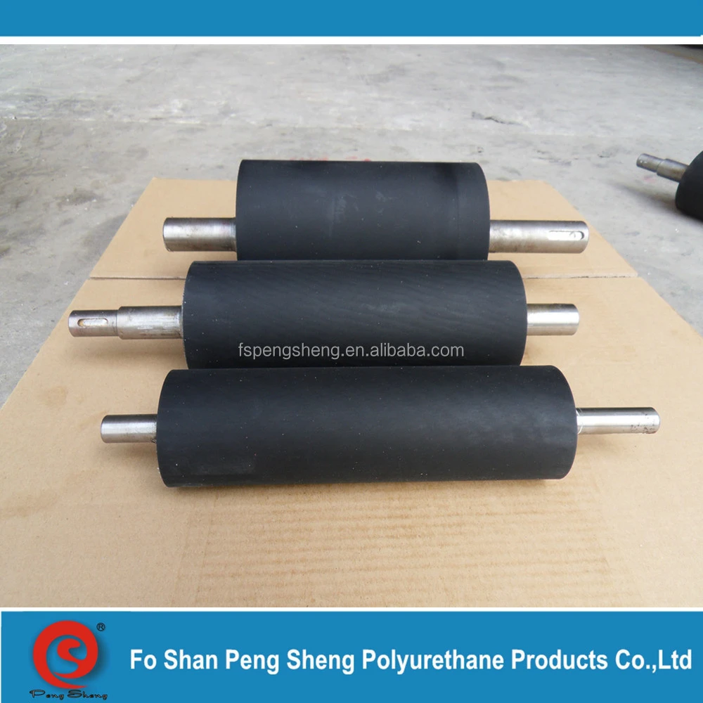 Polyurethane PU rubber folding roller