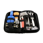 Portable 144Pcs Watchmaker Watch Repair Repairing Tools Kit Case Remover Opener Bar Set Convenience Brand
