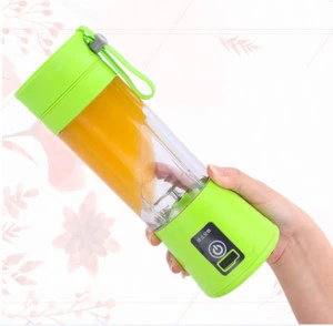 Portable Blender  Usb  Rechargeable Juicer With 6 Stainless Steel Blades