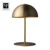 Postmodern Luxury Classic Brass Office Hotel Bedside 15W LED Table Lamp