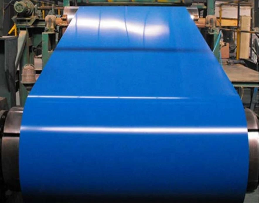 PPGI SHEETS ASTM A653 Color Coated 700mm 1250mm Width pre painted galvanized steel coil