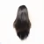 Import pre plucked transparent cuticle aligned brazilian human virgin hair full lace front wig from China