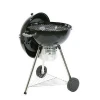 Premium Portable Black Original Kettle Series Outdoor Barbecue Tool Charcoal BBQ Grills with Trolley