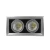 Import Price discount 6w COB LED square concave embedded bean gall light from China