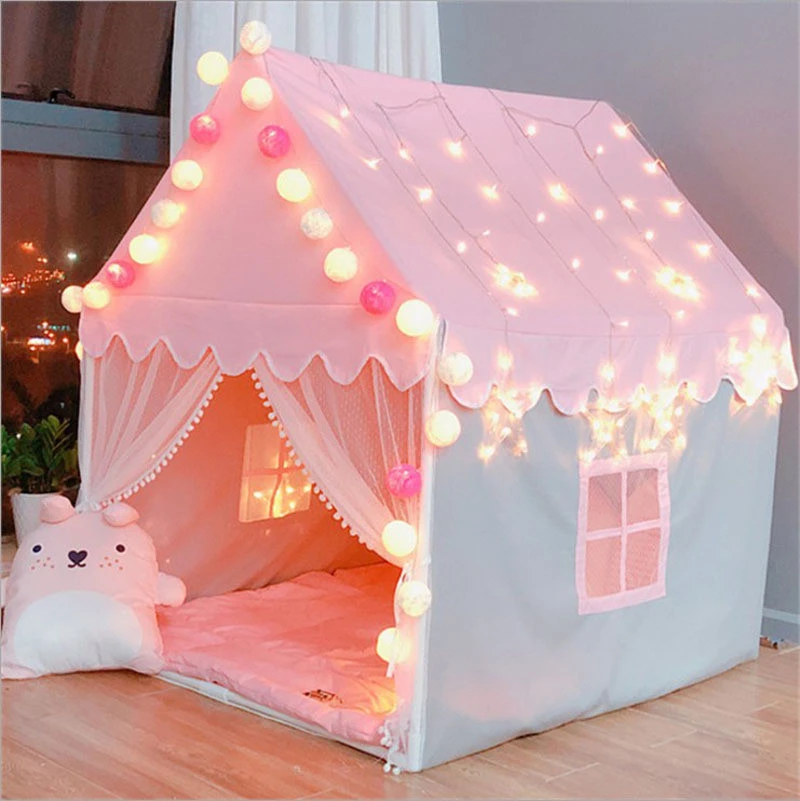 Princess Tent Girls Large Playhouse Kids Castle Play Tent Indoor and Outdoor Games kids house
