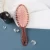 Import Private Label red black comb Plastic Large Plate Detangle Paddle Cushion Hair Curling Brush Custom Logo For Natural from China