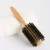 Import private label wooden round paint detailing hair brush round for home salon travel grooming kit factory from China