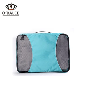 PRO Water Resistant Dobby Packing Cubes Travel Packing Organizers/Compression Pouches for Luggage