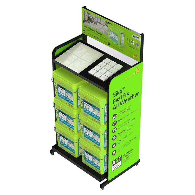 Products promotional display stand racks shelf