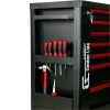 professional 7 drawer tool cabinet with tool trolley  set castor use garage storage tools box