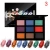 Import Professional 9 color powder eyeshadow palette applicator from China