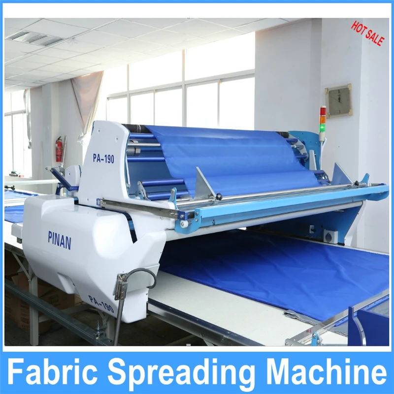 Professional cloth stretching machine/apparel fabric spreader with high quality