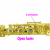 Import Professional flute, 17 hole open gold plated flute, flute copper-nickel alloy from China