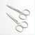 Import professional portable stainless steel beauty tool curved shape edge blades eyebrow scissors from China