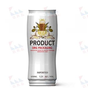 Promotion of new creative food-grade tinplate beverage cans