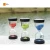 Import Promotional crafts colorful sand hourglass/plastic with glass tube sand timer from China