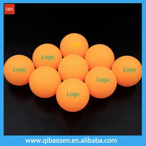 Promotional Logo Table Tennis Balls , Good quality proffessional ping pong ball, sports contest pingpong balls
