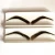 Import PU/Lace False Eyebrow with Human Hair from China